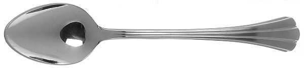 Satin Flutes (Stainless) Oval Place Soup Spoon