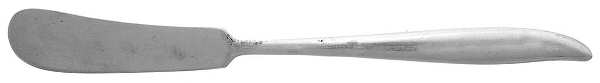 LNM2 (STAINLESS) Flat Handle Master Butter Knife
