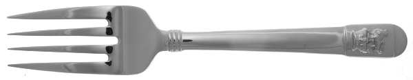 Clarendon (Stainless) Large Solid Cold Meat Serving Fork
