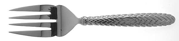 Large Solid Cold Meat Serving Fork
