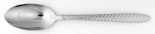 Equestrian Braid (Stainless) Solid Salad Serving Spoon