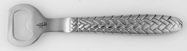 Equestrian Braid (Stainless) Solid Bottle Opener