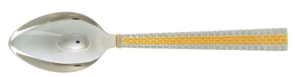 Golden Watchband (Stainless, Gold Accent) Place/Oval Soup Spoon