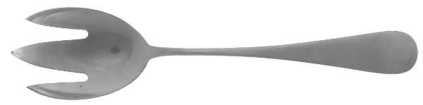 Moselle (Stainless) Solid Salad Serving Fork
