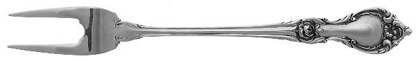 Alexandra (Sterling, 1961) Short Handle Pickle/Olive Fork