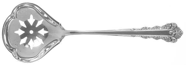 Belle Meade (Sterling, 1967) Solid Bon Bon Spoon with Pierced Bowl