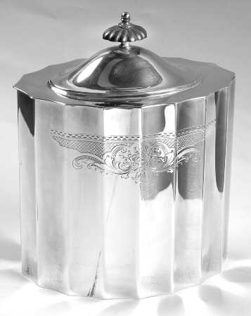 Colonial Classic (Plated, Hollowware) Biscuit Box with Lid