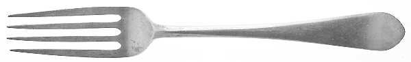 Early American-Plain (Sterling, 1926) Fork