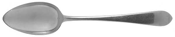 Early American-Plain (Sterling, 1926) Dessert/Oval Soup Spoon