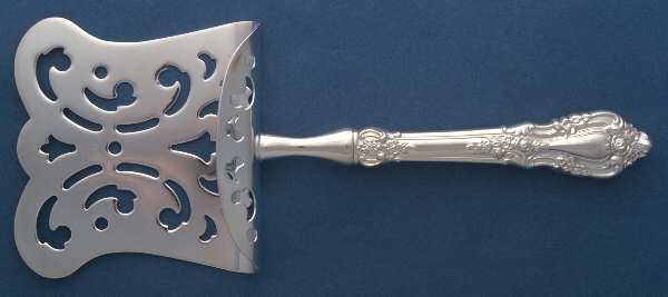 Eloquence (Sterling, 1953) Hollow Asparagus Server with Silverplate Hood by Lunt Silver