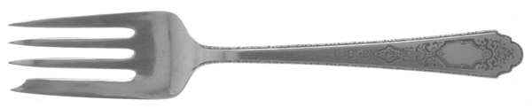 Mary II (Sterling, 1923) Individual Salad Fork by Lunt Silver