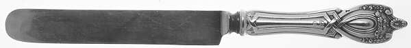 Monticello (Sterling, 1908) Blunt Hollow Knife with Bolster