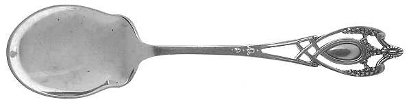 Monticello (Sterling, 1908) Jam Spoon