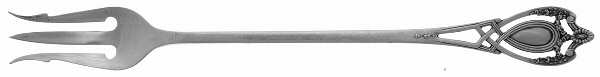 Monticello (Sterling, 1908) Short Handle Pickle/Olive Fork