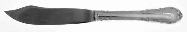 Modern Victorian (Sterling, 1941, No Monos) Individual Fish Knife with Stainless Blade