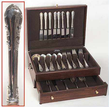 Modern Victorian (Sterling, 1941, No Monos) 46 Piece Set