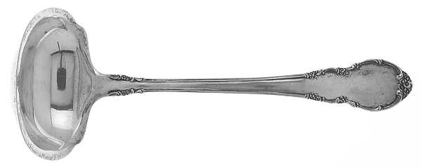 Modern Victorian (Sterling, 1941, No Monos) Solid Piece Cream Ladle