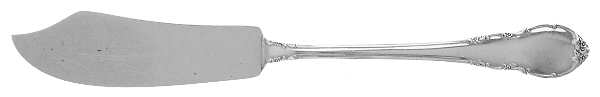 Modern Victorian (Sterling, 1941, No Monos) Flat Handle Master Butter Knife