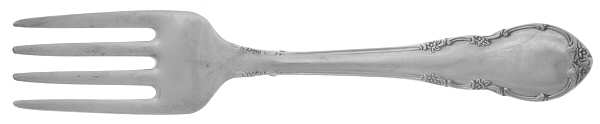 Modern Victorian (Sterling, 1941, No Monos) Baby Fork