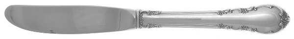 Modern Victorian (Sterling, 1941, No Monos) Modern Hollow Butter Spreader (Stainless)