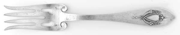 Mount Vernon (Sterling, 1905) Small Solid Cold Meat Serving Fork