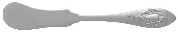 Mount Vernon (Sterling, 1905) Flat Handle Butter Spreader