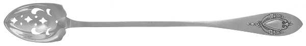 Mount Vernon (Sterling, 1905) Pierced Bowl Long Handle Olive Spoon
