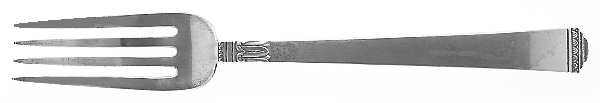 Regency (Sterling, 1935) Fork by Lunt Silver