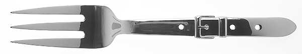 Highgate (Stainless) Large Solid Cold Meat Serving Fork