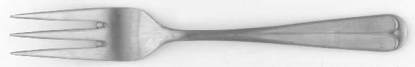 LCU73 (Stainless) Individual Salad Fork by Lifetime