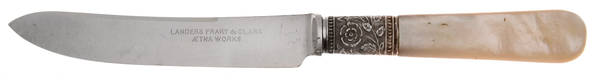 Pearl Handle Flatware 1 (Sterling) Individual Fruit Knife with Silverplate Blade