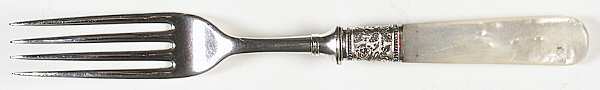 Pearl Handle Flatware 1 (Sterling) Pearl Handle Fork by Landers, Frary & Clark