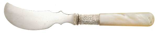 Pearl Handle Flatware 1 (Sterling) Pearl Handle Butter Spread/Paddle
