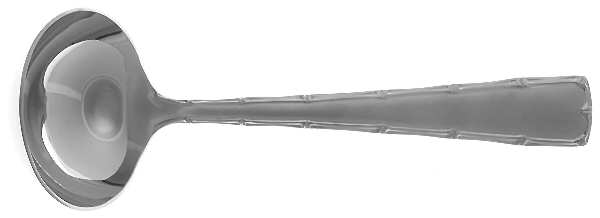 Williamsburg Mandarin Frosted (Stainless) Solid Gravy Ladle by Lenox