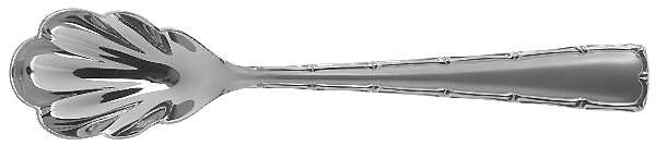 Williamsburg Mandarin Frosted (Stainless) Sugar Shell Spoon