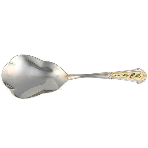 Holiday (Stainless) Solid Smooth Casserole Spoon