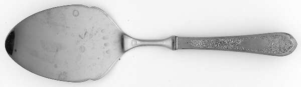 Colonial Engraved (Pewter) Pastry Server with Stainless Blade