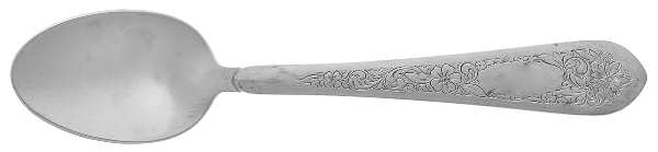 Colonial Engraved (Pewter) Place/Oval Soup Spoon