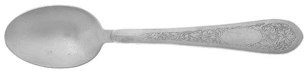 Colonial Engraved (Pewter) Teaspoon
