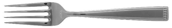 Beaumont (Stainless) Large Solid Cold Meat Serving Fork