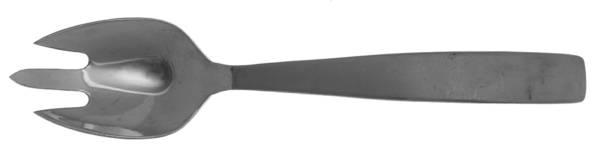 Houston-Matte (Stainless) Serving Spoon-Slotted