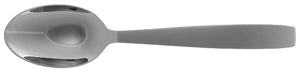 Houston-Matte (Stainless) Solid Serving Spoon