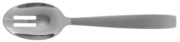 Houston-Matte (Stainless) Pierced Solid Serving Spoon