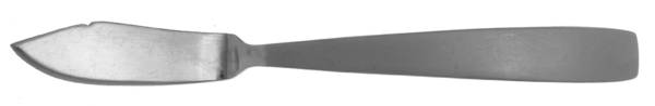 Houston-Matte (Stainless) Flat Handle Master Butter Knife