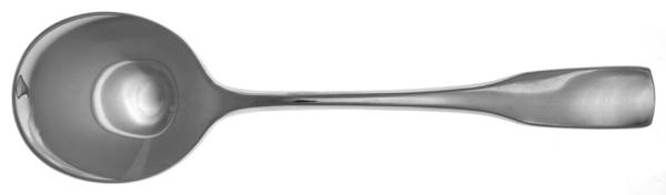 LUW4 (STAINLESS) Round Bowl Soup Spoon (Cream Soup)