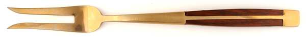 LDI2 (BRONZE) Large Stainless-Prong Roast Carving Fork