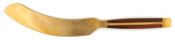 LDI2 (BRONZE) Large Solid Piece Cake Knife
