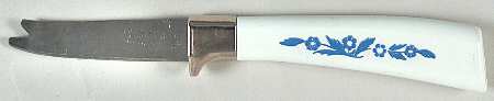 Cornflower Blue Cheese Pick by Corning Corelle