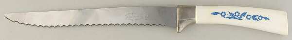 Cornflower Blue Bread Knife & Stainless Blade