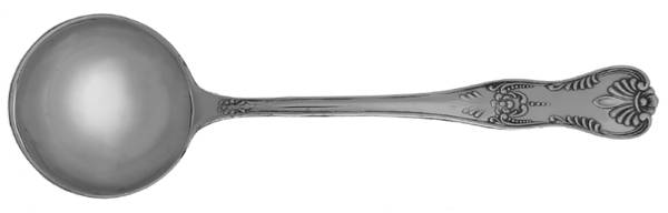 Lbi1 (Silverplate) Oversized Solid Serving Ladle by LBL Italy